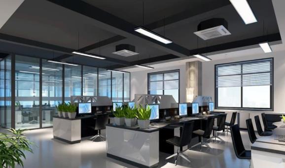 肥城办公室装修公司中式装修,提供效果图设计